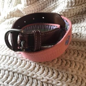 Peter Millar Pink belt Sz. Small made in USA